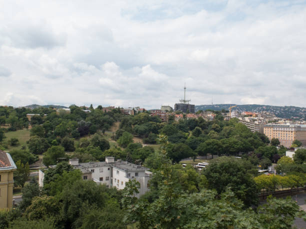 istock Top view of town in Hungary 1187307668