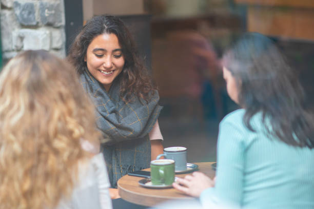 istock Friends together in a coffee shop. 1187313196