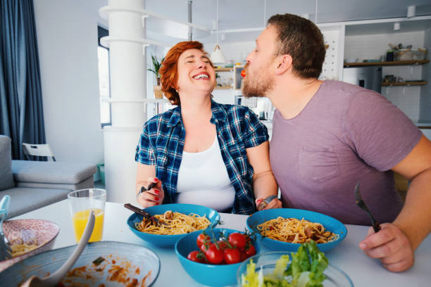 istock Enjoying lunch together. 1187315259