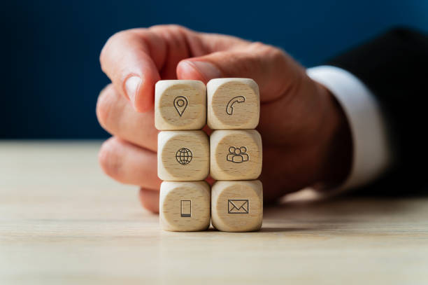 istock Conceptual image of business support and service 1187325018
