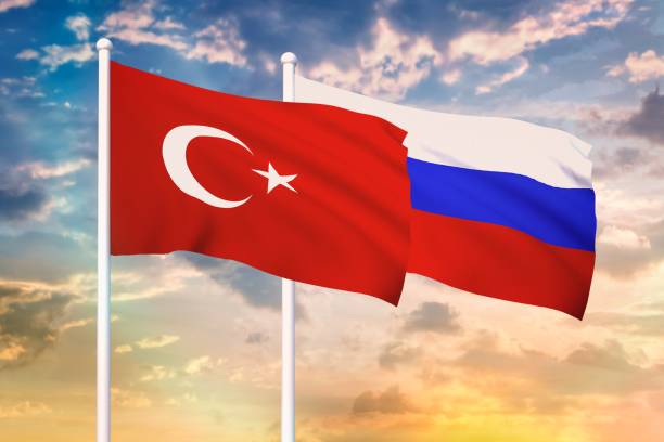 istock Relationship between the Russia and the Turkey 1187325107