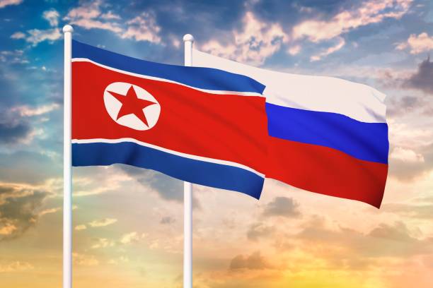 istock Relationship between the North Korea and the Russia 1187325137
