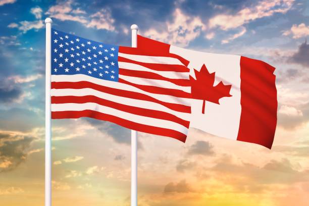 istock Relationship between the USA and the Canada 1187325379