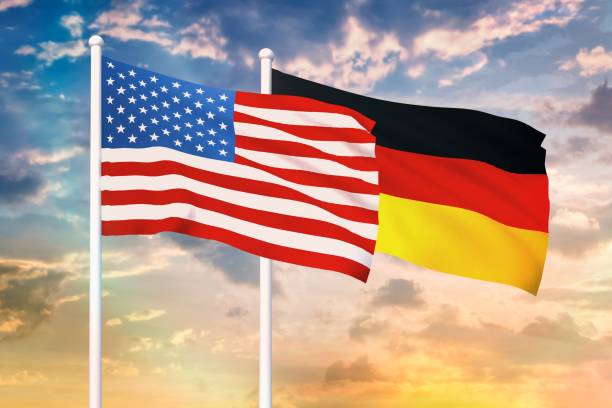 istock Relationship between the USA and the Germany 1187326681