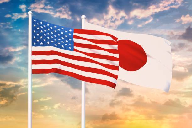 istock Relationship between the USA and the Japan 1187326792