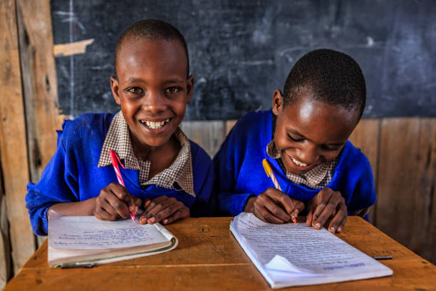istock African children during English language class, Kenya 1187326881