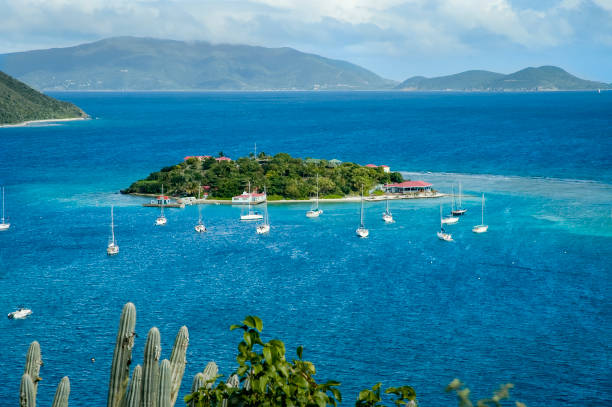 istock BVI Caribbean Island Marina Cay 1187326933
