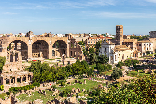 Citizens of the ancient city referred to this space, originally a marketplace, as the Forum Magnum, or simply the Forum.