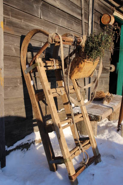 istock antique sleigh for hay 1187331035