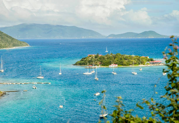 istock BVI Caribbean Island Marina Cay 1187331432