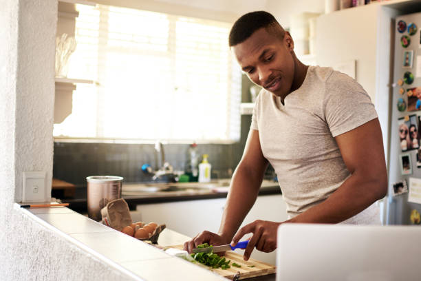 istock Trying out some online recipes 1187337171