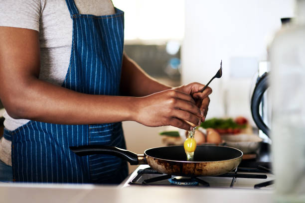 istock Fried eggs are his favourite 1187337197