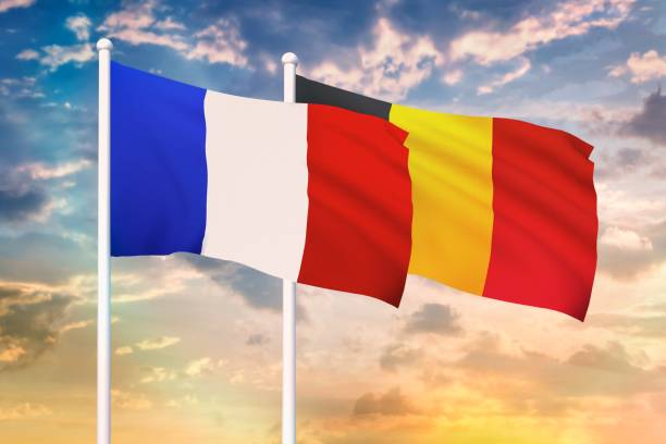 istock Relationship between the France and the Belgium 1187337207