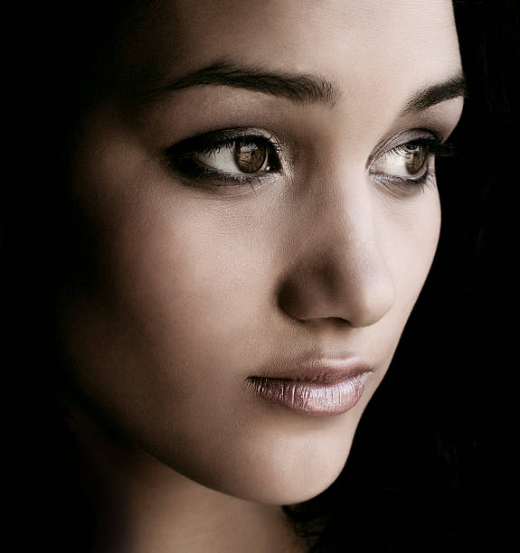 istock Natural beauty portrait 118733776
