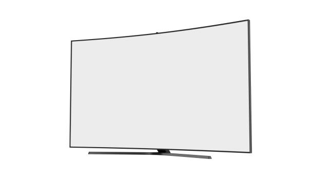 istock curved empty screen fuhd tv 3d render on white no shadow 1187340335