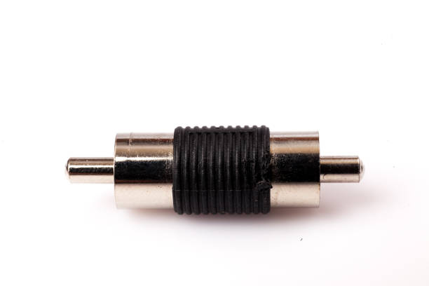 istock audio jack,plug convertor for video and sound on white background 1187342980