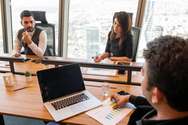 istock Business people working in office 1187343426