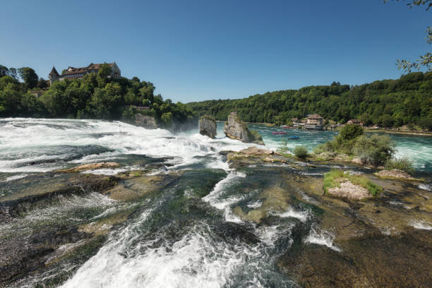 istock Above the Rhine Falls in Switzerland 1187345165