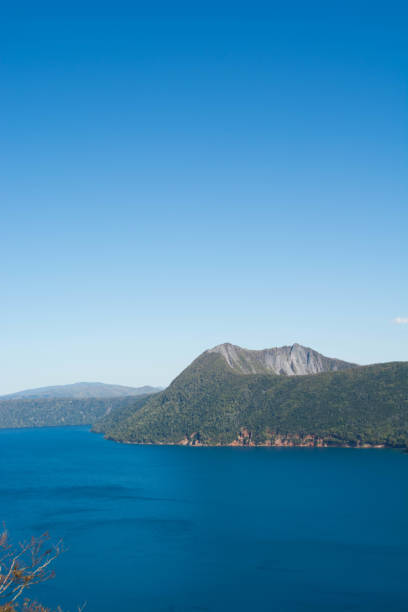 istock Beautiful lake with blue water 1187345328