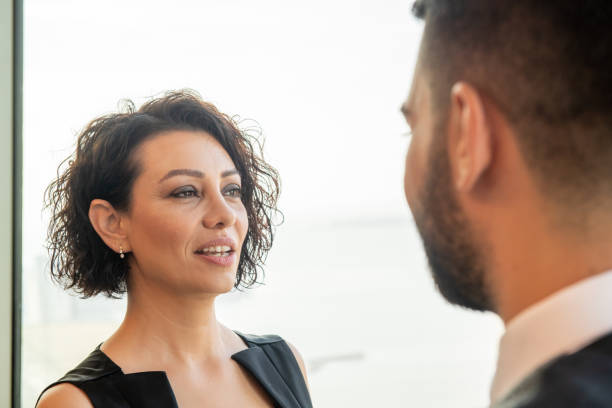 istock Business people discussing a topic in office 1187347845
