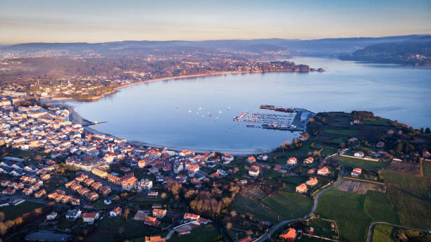 istock Aerial view spanish village 1187350902
