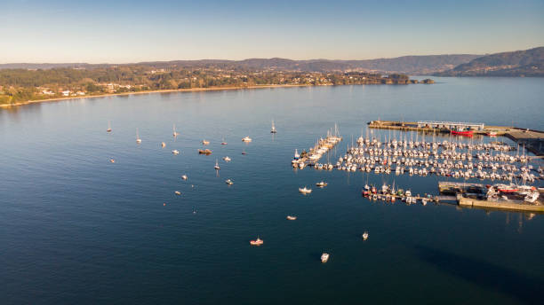 istock Aerial view spanish village 1187351040