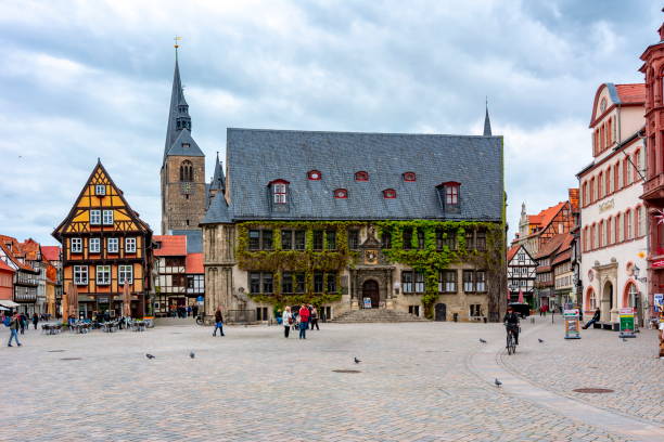istock Town Hall on Market square, Quedlinburg, Germany 1187352377