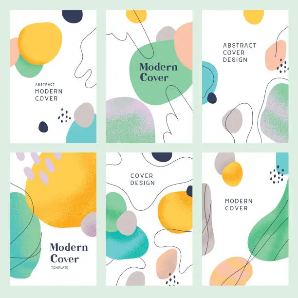 Vector illustration of Abstract modern cover templates