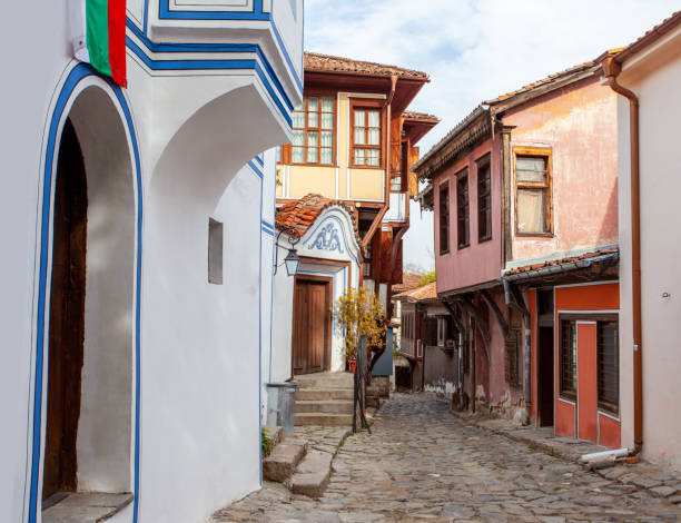 istock Plovdiv, Bulgaria, Old Town, Alafrangi House 1187355893