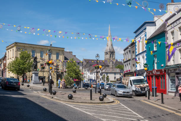 Enniscorthy town centre, Enniscorthy, Co Wexford, Ireland. Enniscorthy town centre, Enniscorthy, Co Wexford, Ireland. 11313 stock pictures, royalty-free photos & images