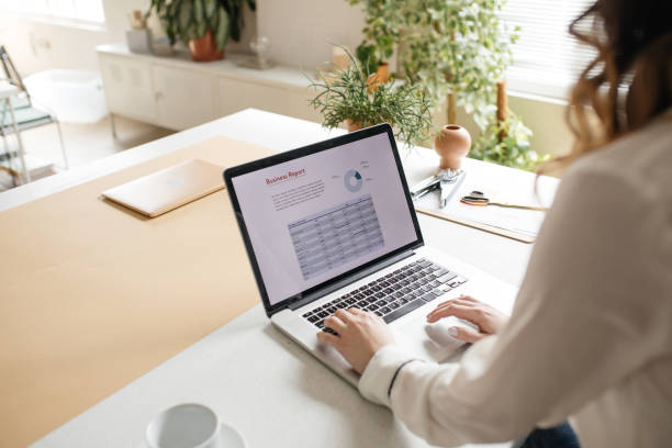 istock A Businesswoman Working on her Laptop 1187356559