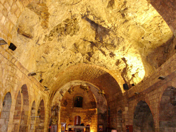 istock Old church in Lebanon 1187357924