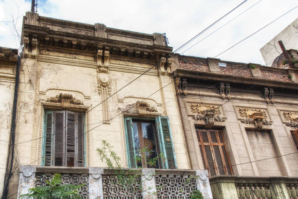 istock Windows in Buenos aires. Decoreted windows in Monserrat district. 1187359139