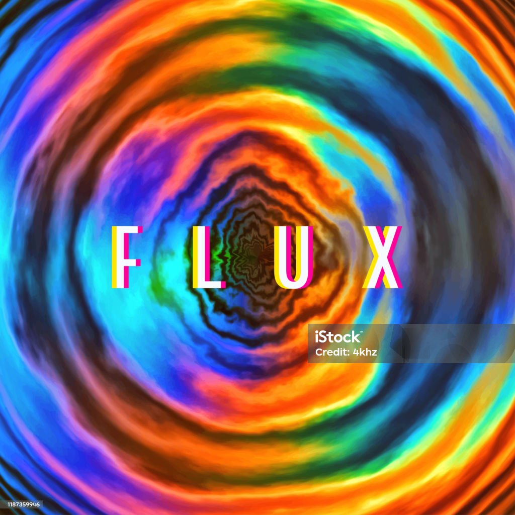 Fluide Image Colorful Fluid Waves Flowing Liquid Circular Motion Abstract Background ...