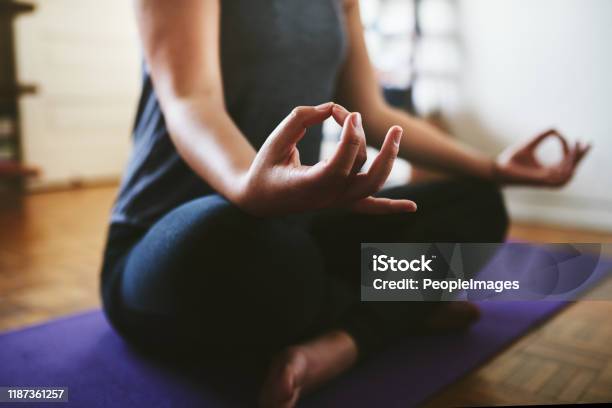 Finding My Balance Stock Photo - Download Image Now - Meditating, Yoga, Zen-like