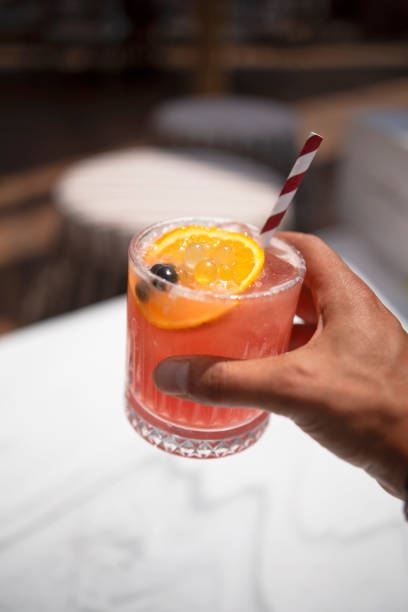 istock Summertime refreshment ,cocktails beside swimming pool 1187364090