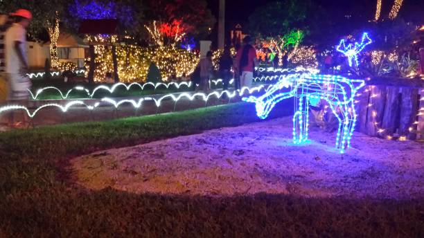 istock Christmas night decoration 1187374353