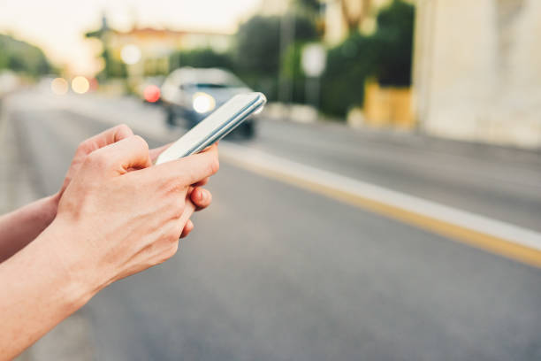 istock The taxi is on his way 1187375249