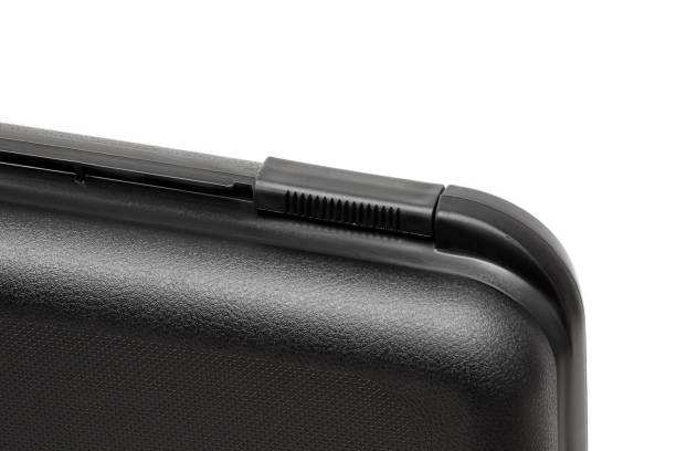 istock black plastic case for gun isolated on white background 1187388246