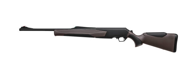 istock modern semi-automatic hunting rifle isolated on white 1187388374