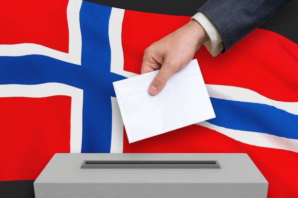 istock Election in Norway - voting at the ballot box 1187391669