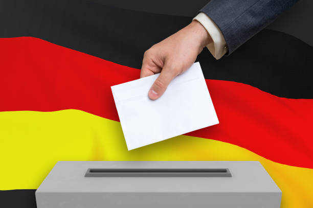 istock Election in Germany - voting at the ballot box 1187391703