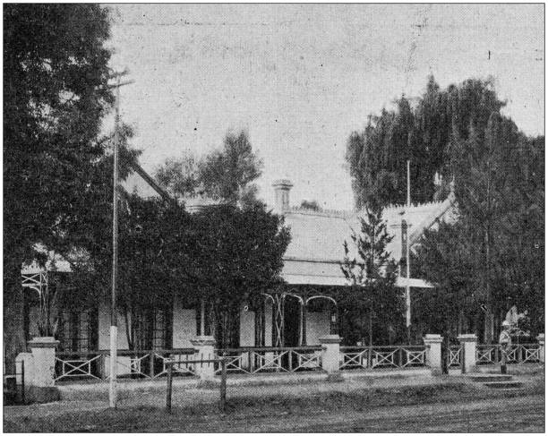 istock Antique photo: President Kruger home, Pretoria, South Africa 1187391807