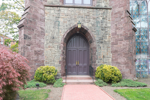 Princeton New Jersey November 11 2019: Nassau christian center church in Princeton- Image