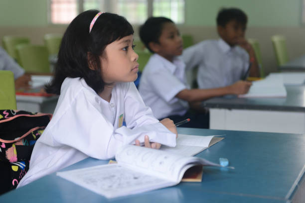 istock Asian school children in the classroom at school 1187393786