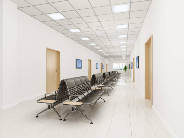 istock Modern Hospital Waiting Room 1187399432