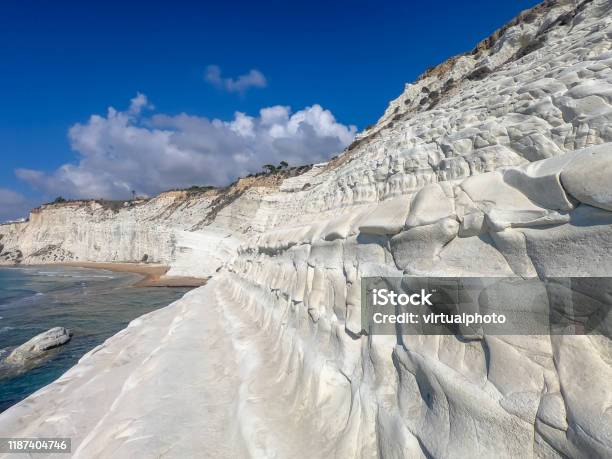 Mediterranean Sea Landscape. White Rocks Near Governor's Beach, Cyprus  Stock Photo, Picture and Royalty Free Image. Image 96212169.
