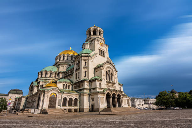 istock Facade of the Cathedrale Saint Alexander in Sofia (Bulgaria) 1187408413