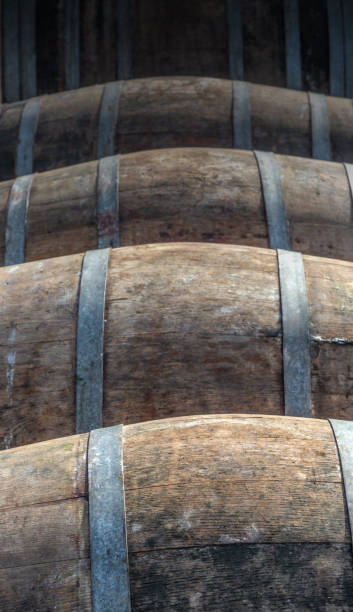 istock Vintage wine barrel 1187413311