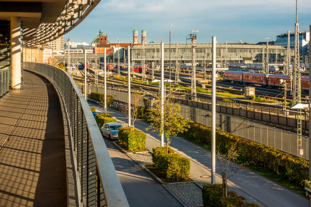 istock Munich railroad - Frauenkirche in background 1187414741